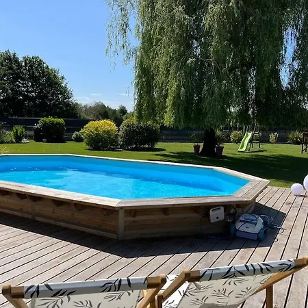 Le Jardin D'eden - Piscine - 10pers - Reve Au Mans Дом отдыха